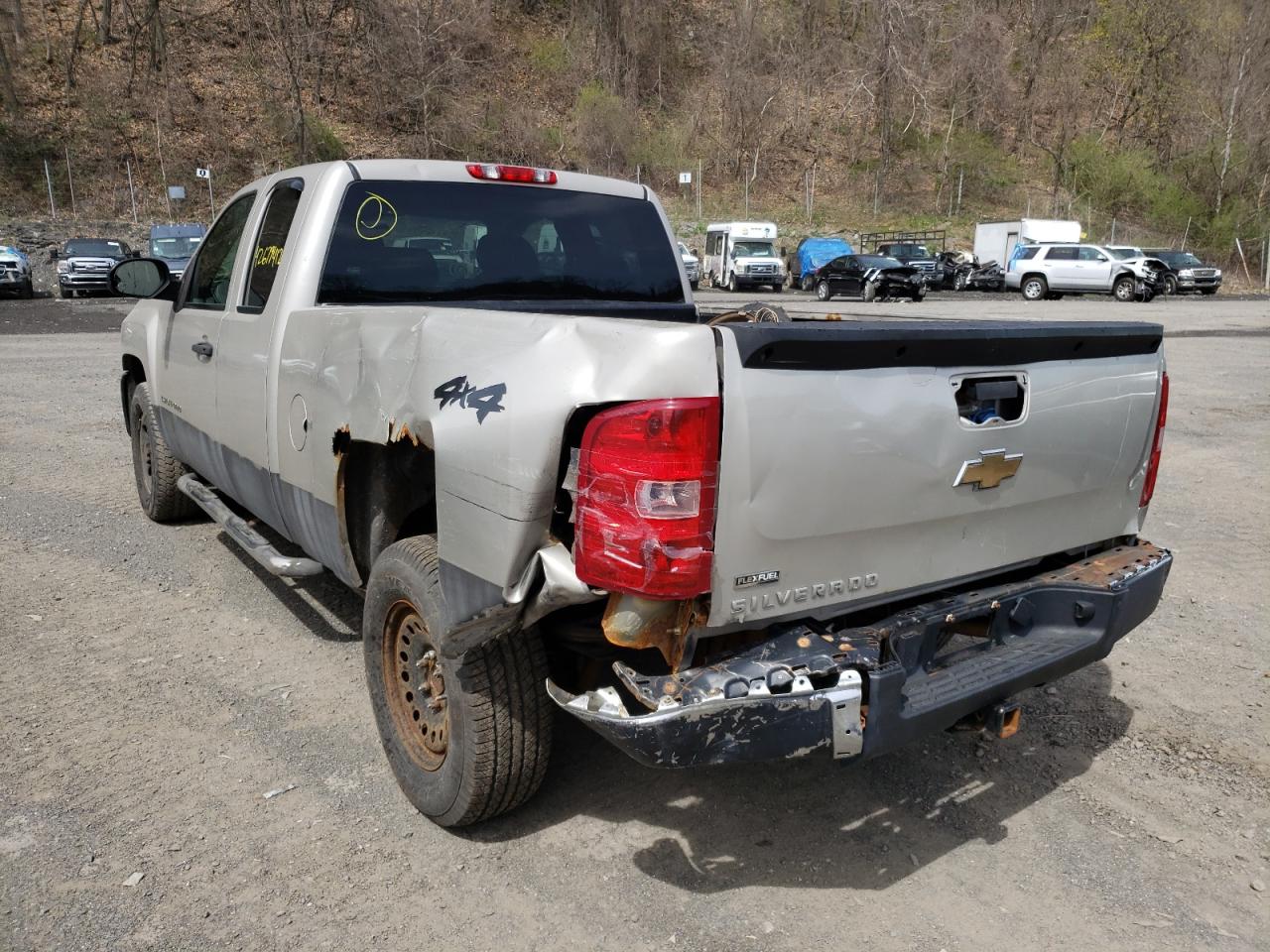 Photo 3 from auction – 2009 CHEVROLET SILVERADO with VIN 1GCEK19069Z254765