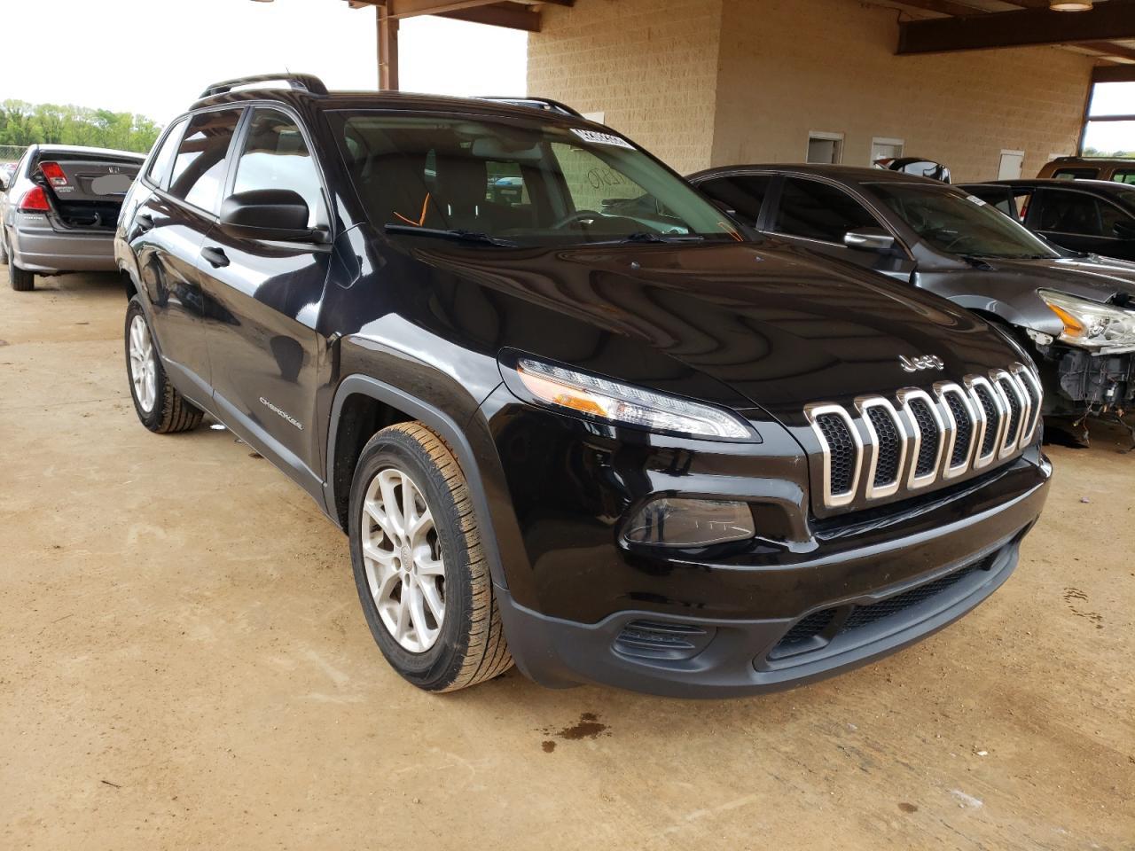 JEEP CHEROKEE S 2017 with VIN 1C4PJLAB5HW613799 - Photo from auction