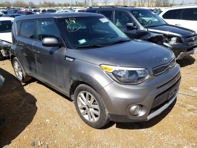 KIA SOUL + 2019 with VIN KNDJP3A50K7662733 - Photo from auction