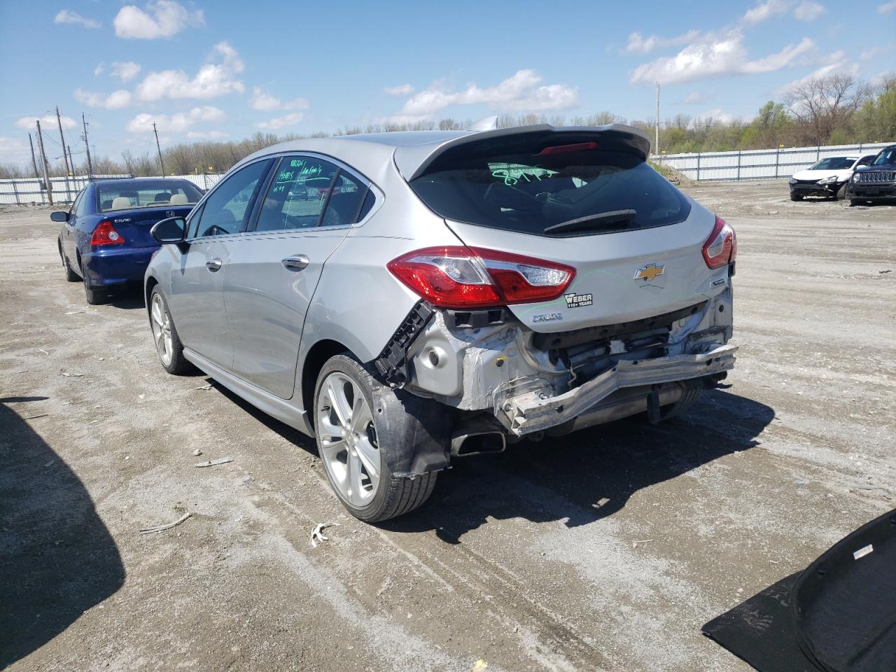 Photo 3 from auction – 2017 CHEVROLET CRUZE PREM with VIN 3G1BF6SMXHS508046