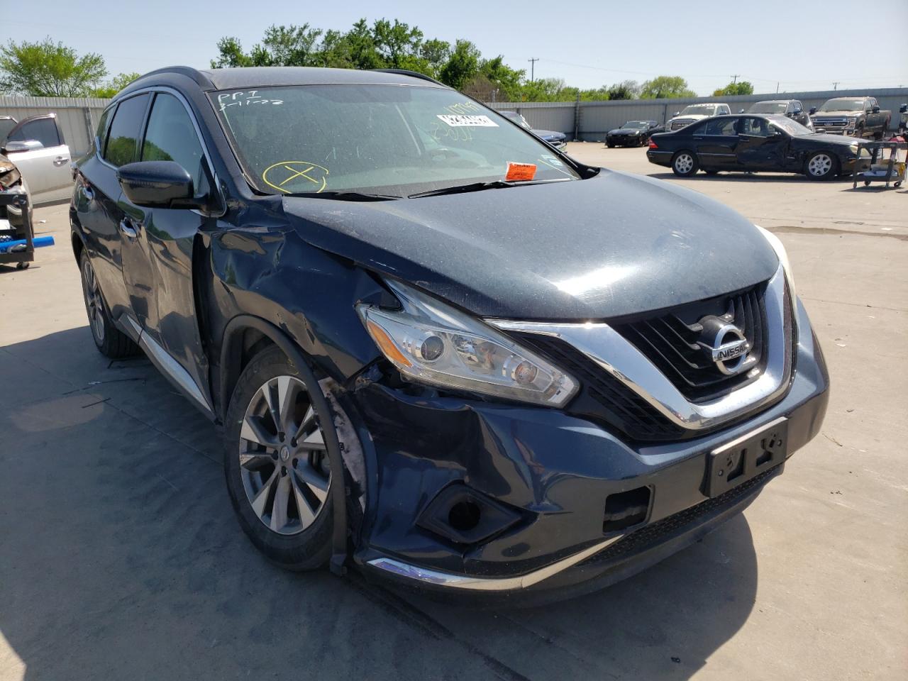 Photo 1 from auction – 2016 NISSAN MURANO S with VIN 5N1AZ2MG7GN107357