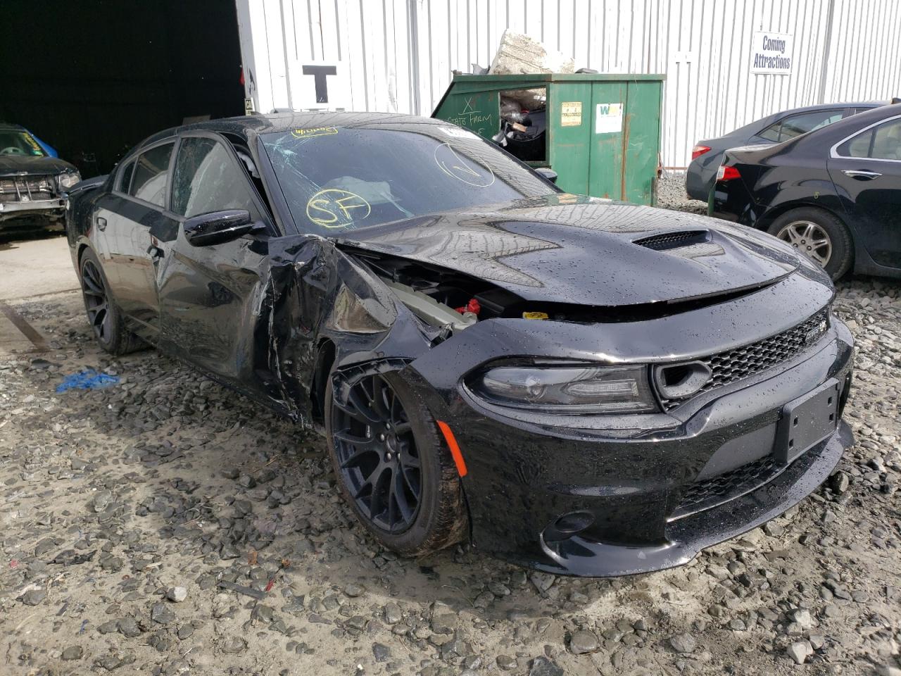 DODGE CHARGER SC 2020 with VIN 2C3CDXGJ7LH153357 - Photo from auction