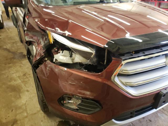 Photo 9 from auction – 2018 FORD ESCAPE SE with VIN 1FMCU9GD3JUC35612