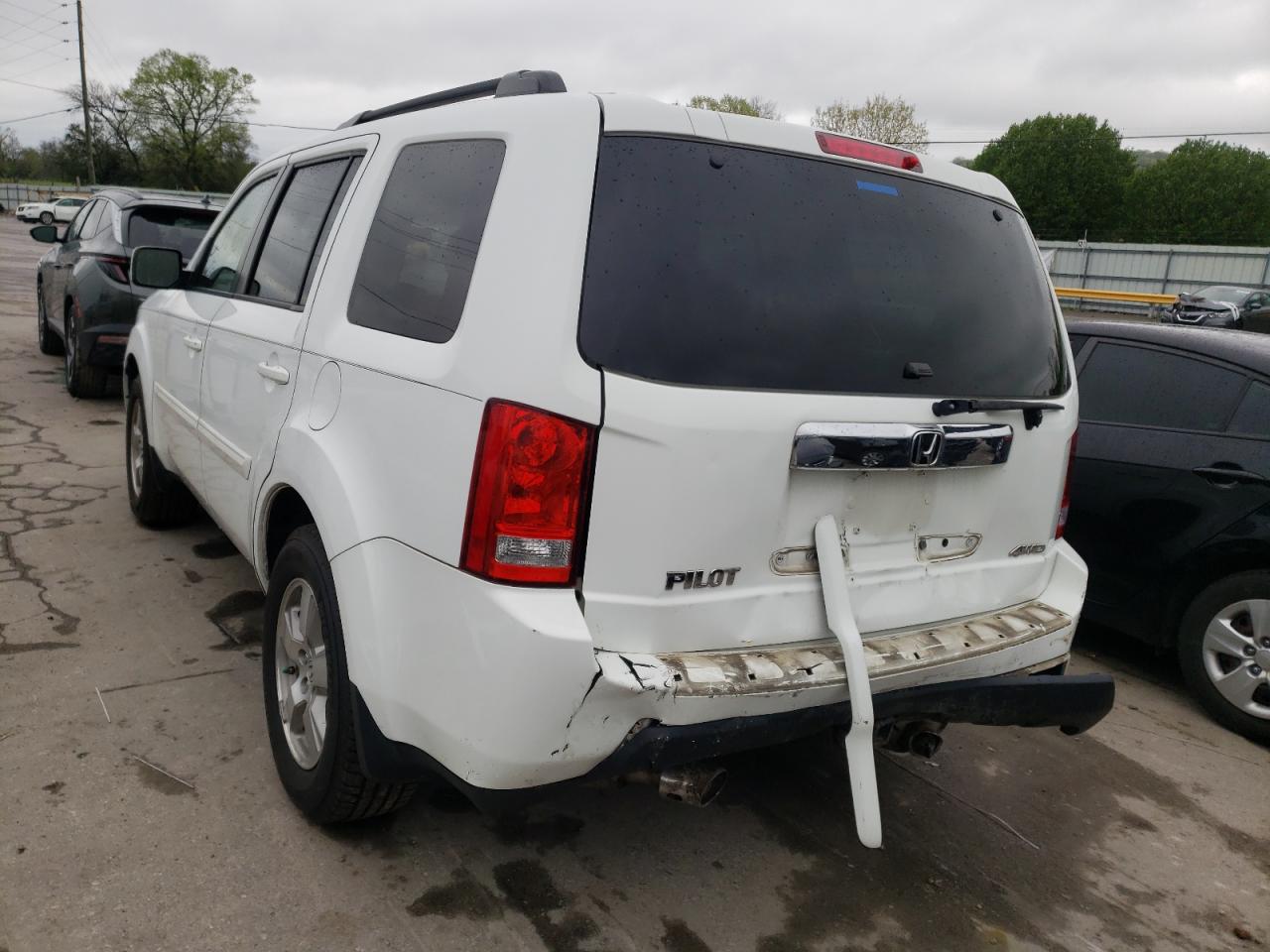 Photo 3 from auction – 2011 HONDA PILOT EX with VIN 5FNYF4H47BB088159