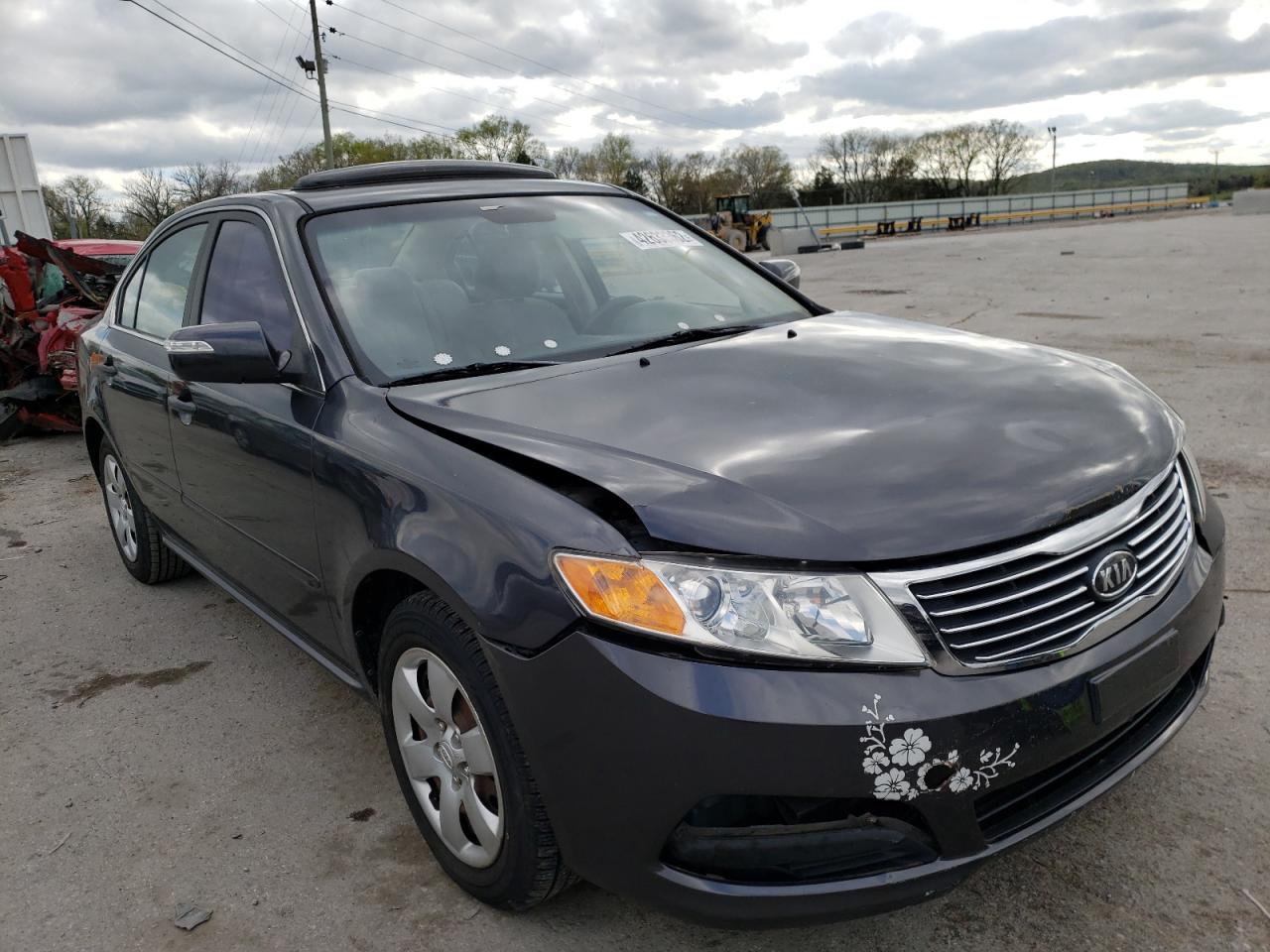 KIA OPTIMA LX 2010 with VIN KNAGG4A8XA5394257 - Photo from auction