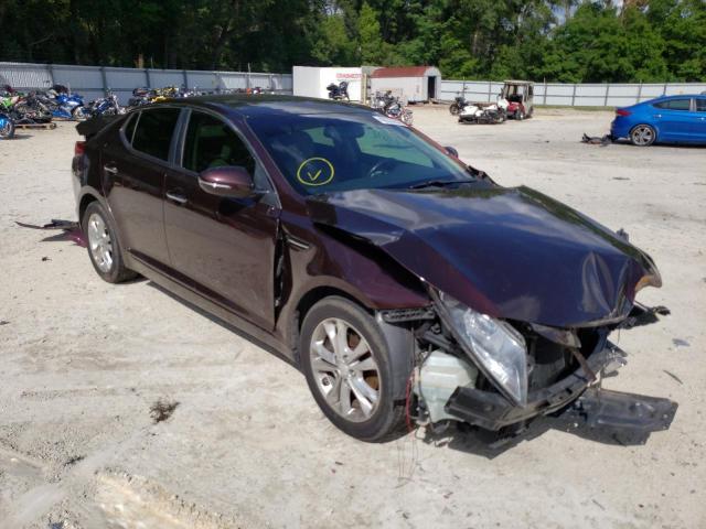 KIA OPTIMA EX 2012 with VIN 5XXGN4A70CG072497 - Photo from auction