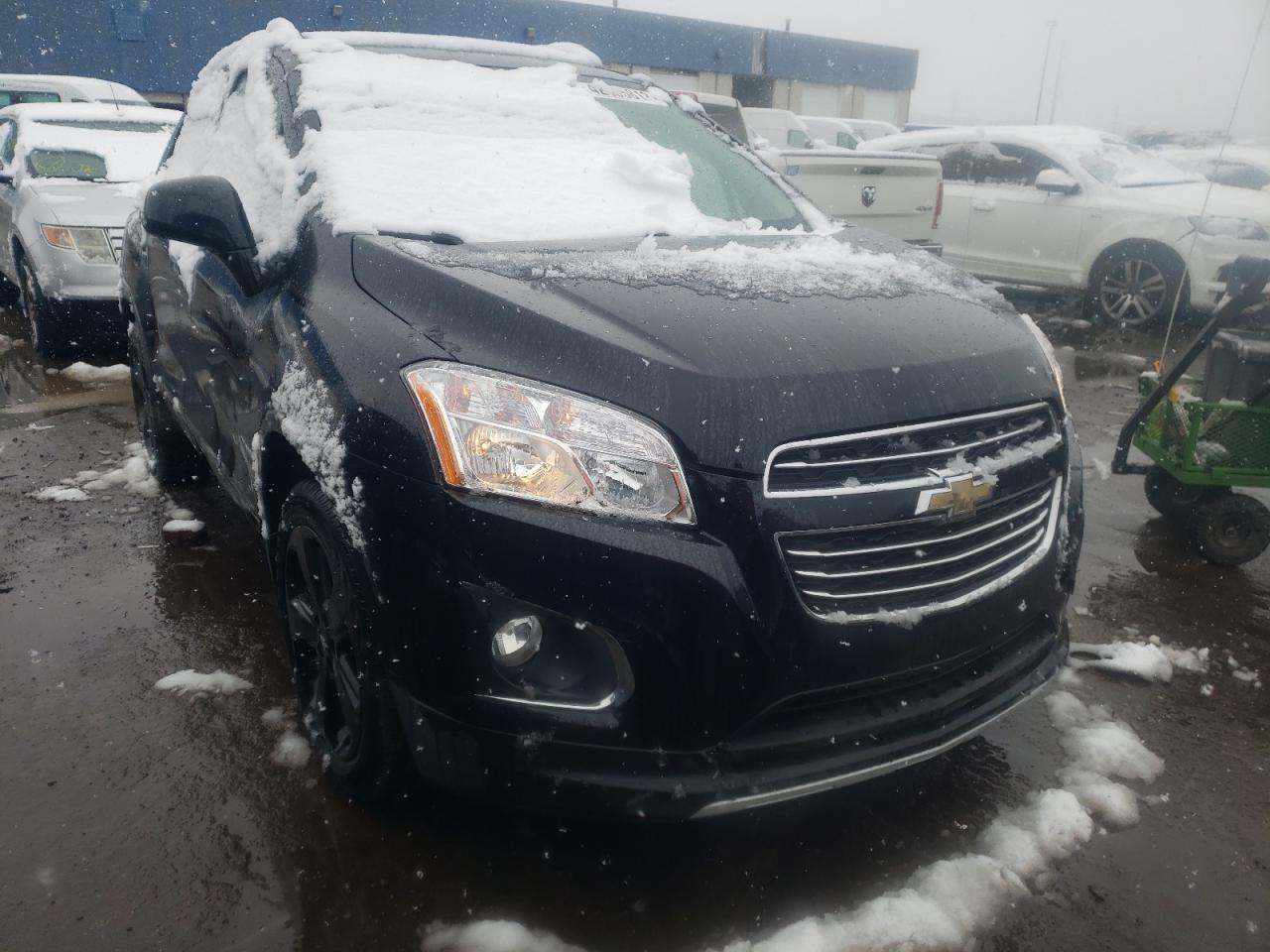 CHEVROLET TRAX LTZ 2016 with VIN KL7CJRSB9GB624288 - Photo from auction
