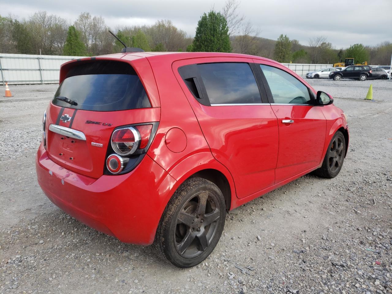 Photo 4 from auction – 2015 CHEVROLET SONIC LTZ with VIN 1G1JE6SB0F4111276