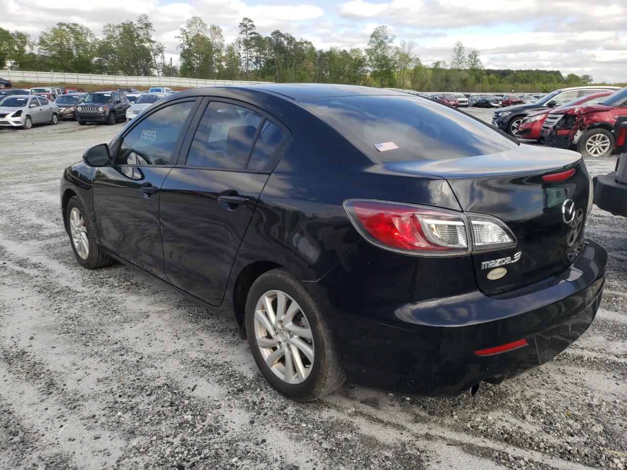 Photo 3 from auction – 2012 MAZDA 3 I with VIN JM1BL1V79C1551635