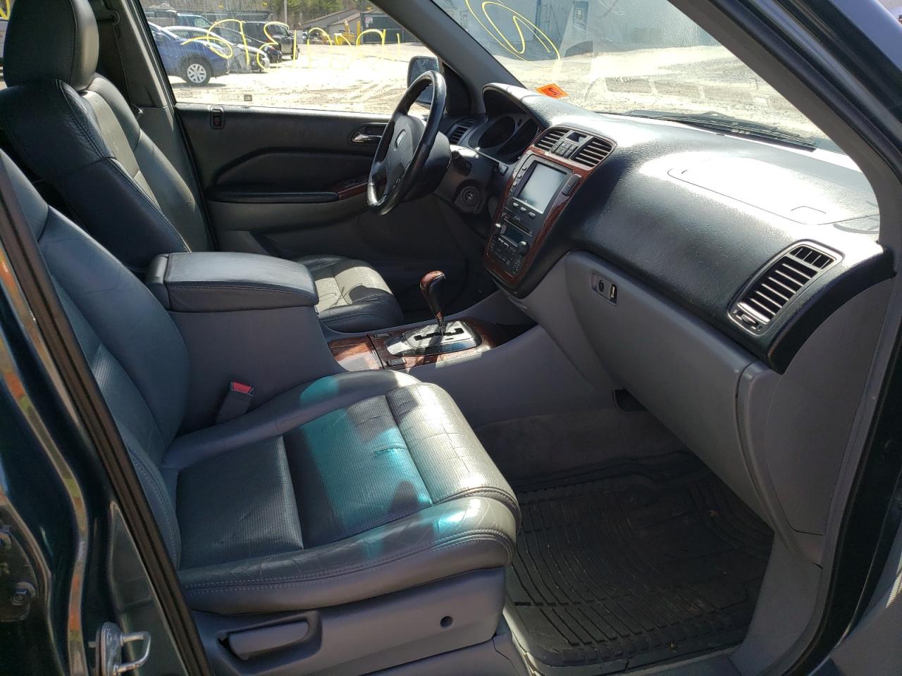 Photo 5 from auction – 2005 ACURA MDX with VIN 2HNYD18225H504873