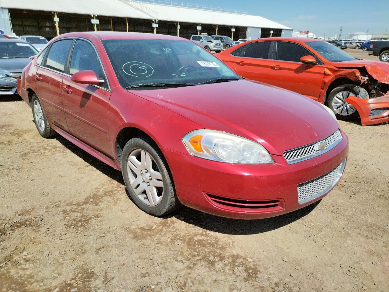 Photo 1 from auction – 2013 CHEVROLET IMPALA LT with VIN 2G1WB5E36D1168345