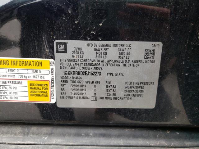 Photo 10 from auction – 2014 GMC ACADIA SLT with VIN 1GKKRRKD2EJ152273