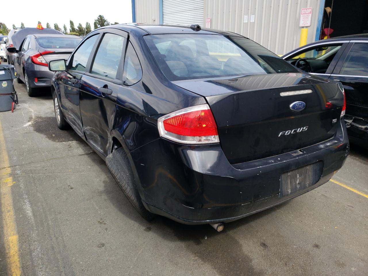Photo 3 from auction – 2010 FORD FOCUS SE with VIN 1FAHP3FN3AW159523