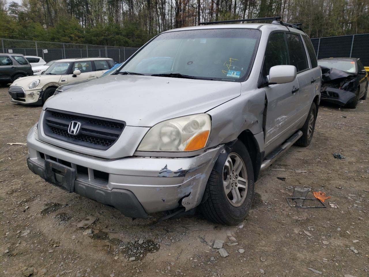 Photo 2 from auction – 2005 HONDA PILOT with VIN 2HKYF18585H508945