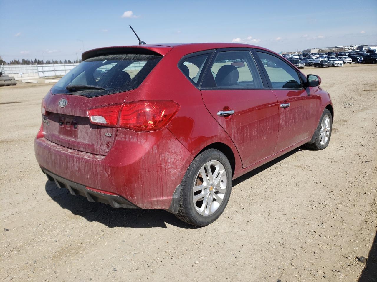 Photo 4 from auction – 2012 KIA FORTE EX with VIN KNAFU5A25C5590695