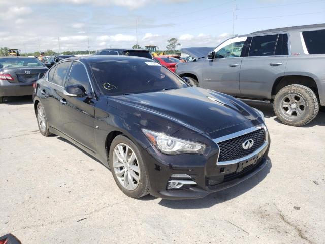 INFINITI Q50 BASE 2015 with VIN JN1BV7AP4FM346622 - Photo from auction