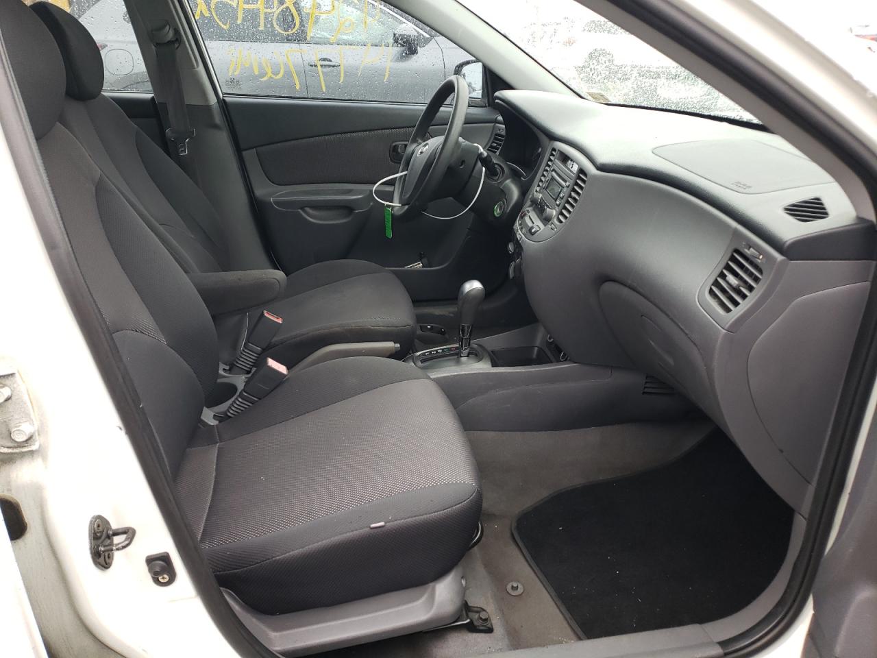 Photo 5 from auction – 2007 KIA RIO BASE with VIN KNADE123776190500