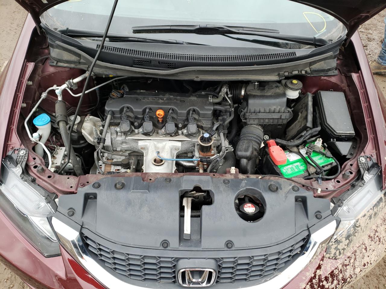 Photo 7 from auction – 2013 HONDA CIVIC LX with VIN 19XFB2F59DE025088