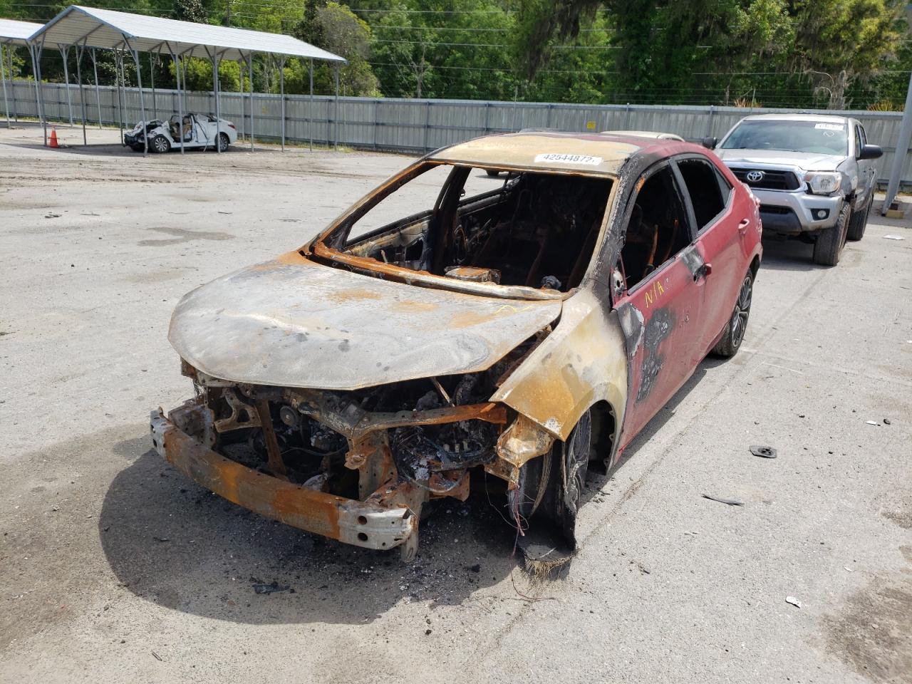 Photo 2 from auction – 2016 TOYOTA COROLLA L with VIN 2T1BURHE7GC485724