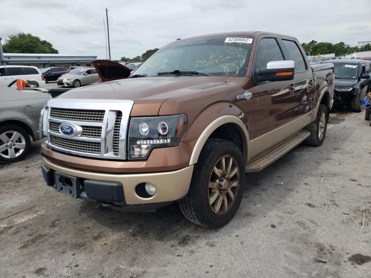 Photo 2 from auction – 2011 FORD F150 SUPER with VIN 1FTFW1EF5BKD34236