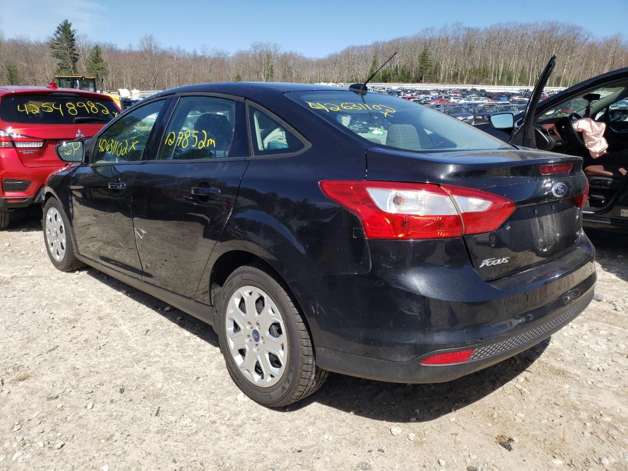 Photo 3 from auction – 2012 FORD FOCUS SE with VIN 1FAHP3F26CL441391