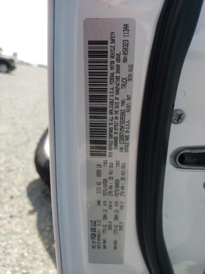 Photo 10 from auction – 2015 RAM 1500 LARAM with VIN 1C6RR7VMXFS695903
