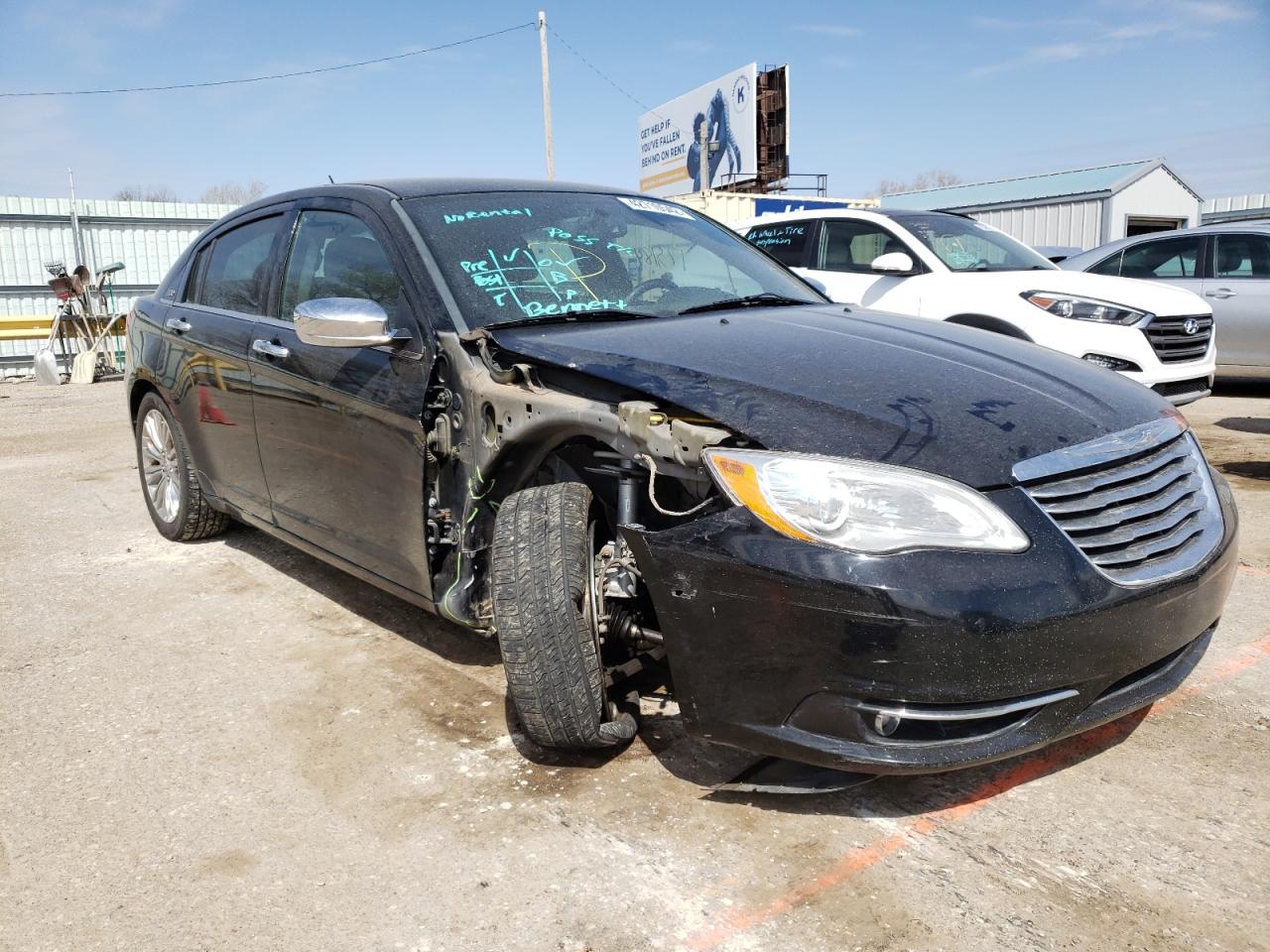 CHRYSLER 200 LIMITE 2013 z numerem VIN 1C3CCBCGXDN506456 - Zdjęcie z aukcji