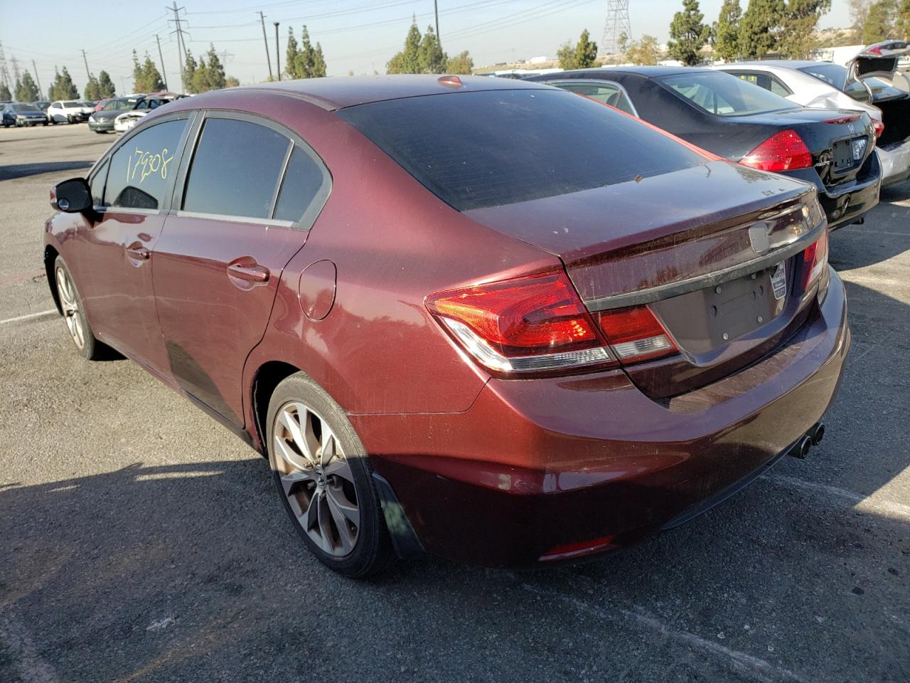 Photo 3 from auction – 2013 HONDA CIVIC EXL with VIN 19XFB2F91DE221710