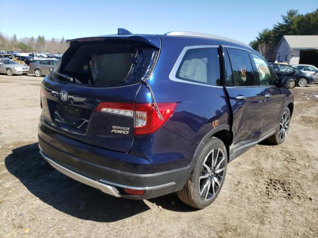 Photo 4 from auction – 2020 HONDA PILOT TOUR with VIN 5FNYF6H64LB051889