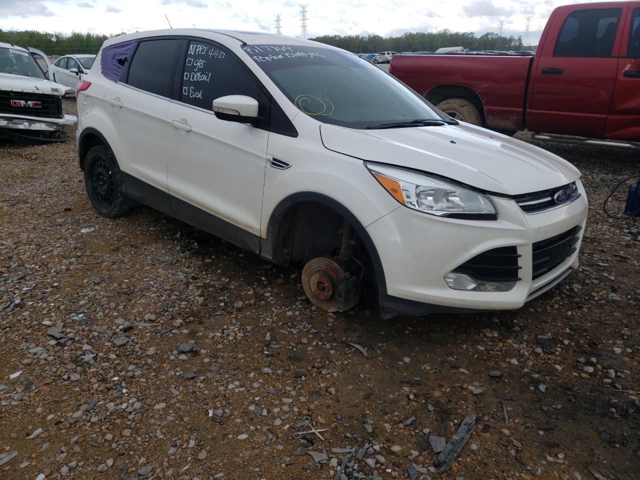 FORD ESCAPE SEL 2013 with VIN 1FMCU9H98DUB65197 - Photo from auction