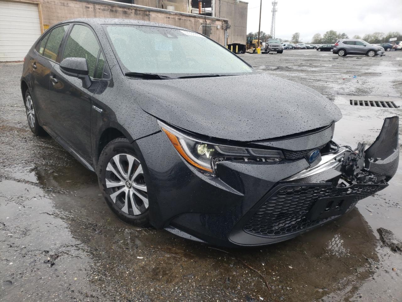 Photo 1 from auction – 2021 TOYOTA COROLLA LE with VIN JTDEAMDE6MJ001492