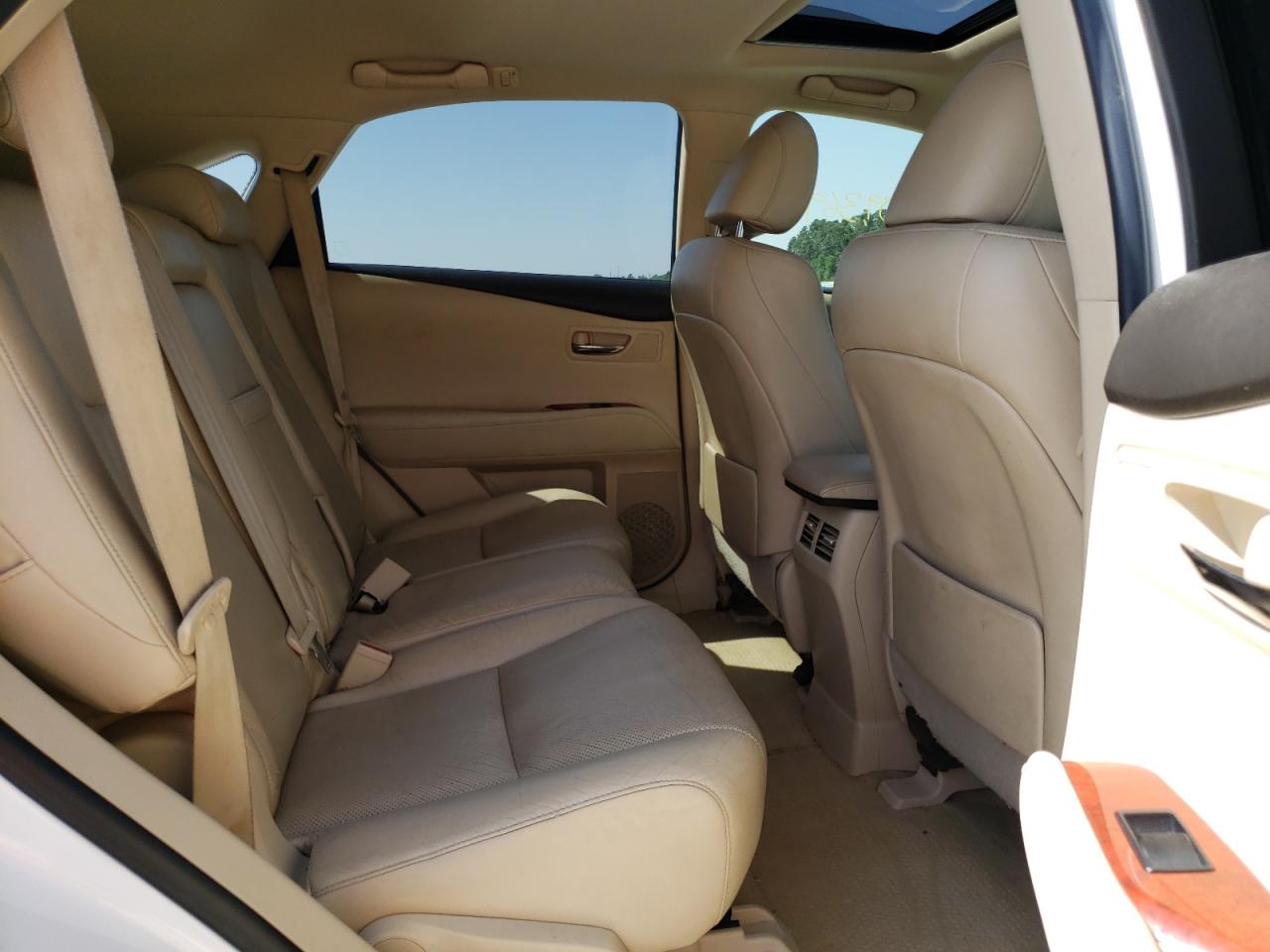 Photo 6 from auction – 2010 LEXUS RX 350 with VIN JTJZK1BA9A2404690