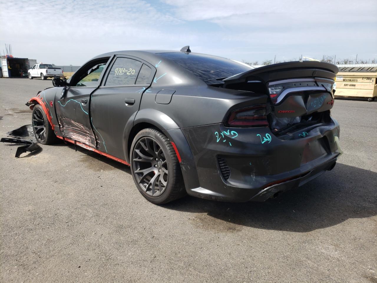 Photo 3 from auction – 2020 DODGE CHARGER SR with VIN 2C3CDXL90LH220991