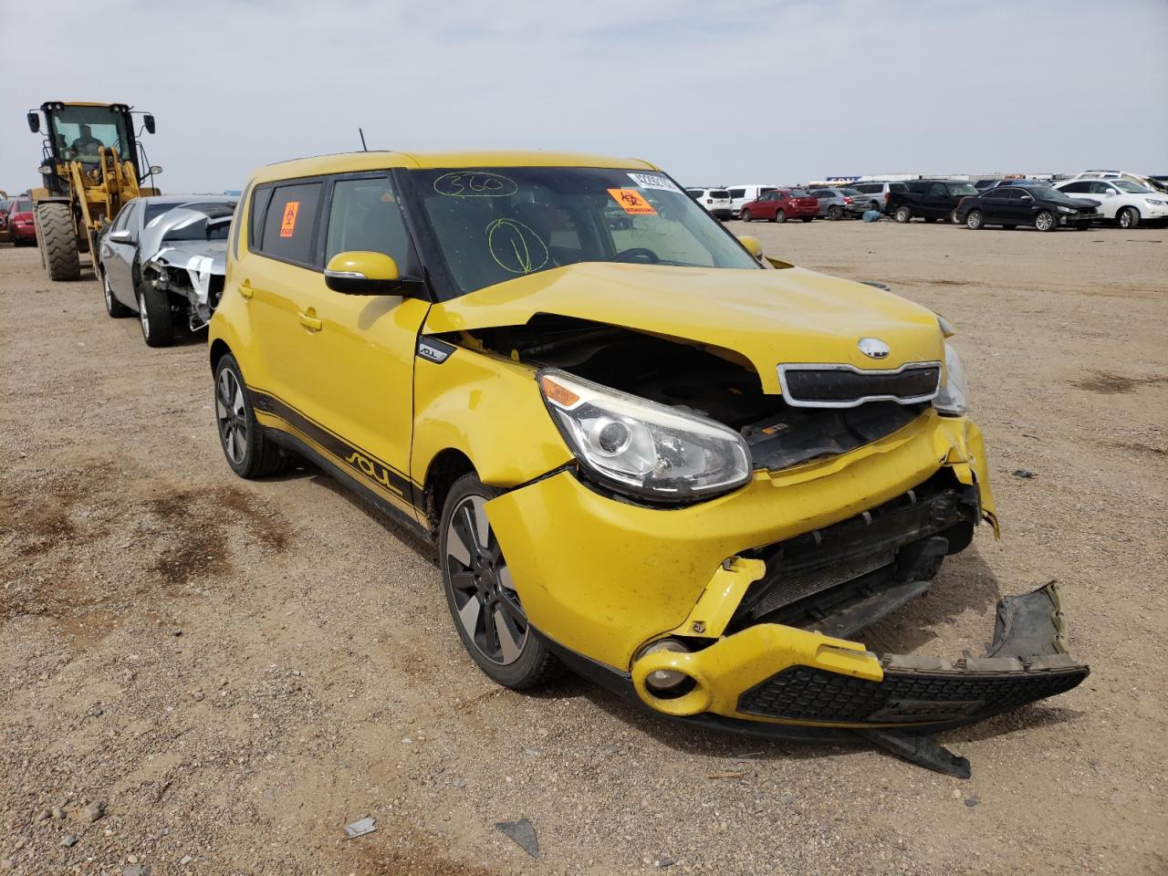KIA SOUL ! 2014 with VIN KNDJX3A54E7020200 - Photo from auction