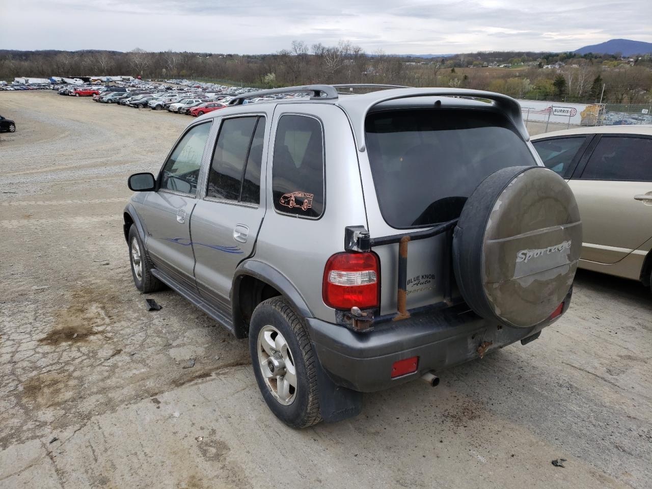Photo 3 from auction – 2002 KIA SPORTAGE with VIN KNDJA723625158267