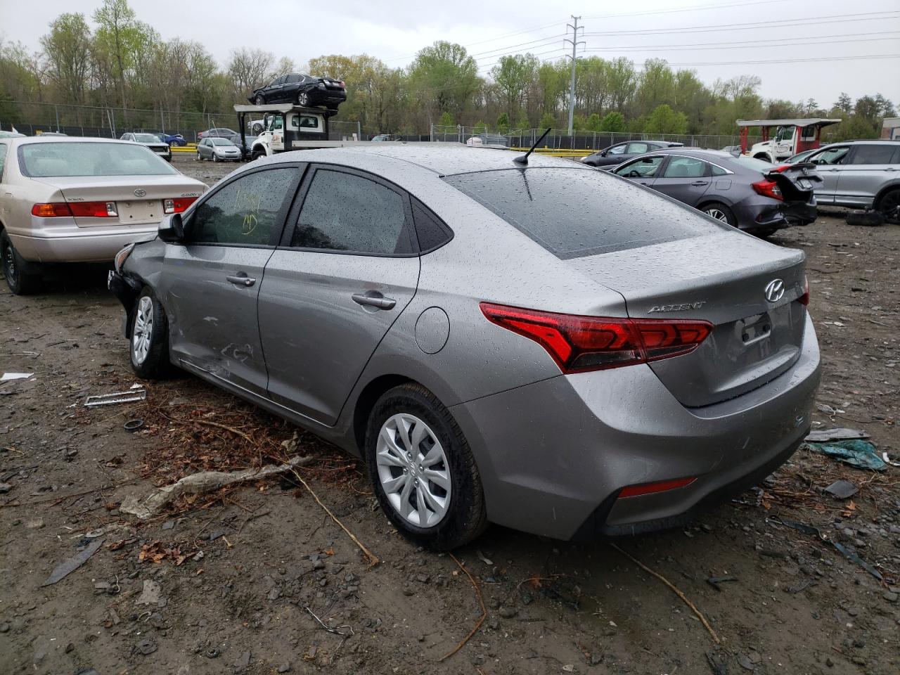 Photo 3 from auction – 2021 HYUNDAI ACCENT SE with VIN 3KPC24A67ME136396