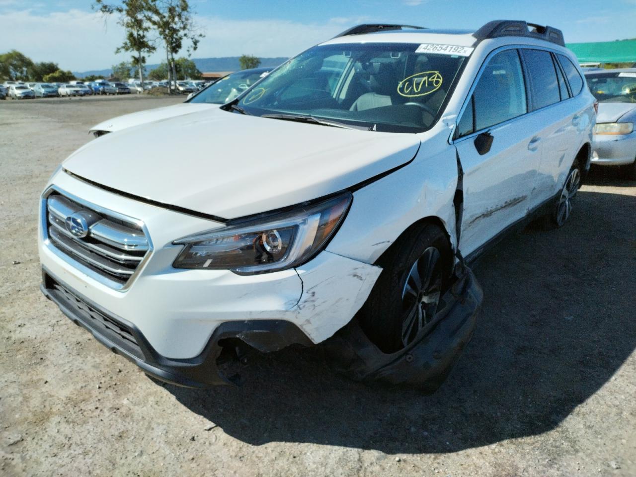 Photo 9 from auction – 2019 SUBARU OUTBACK 2. with VIN 4S4BSANCXK3298632