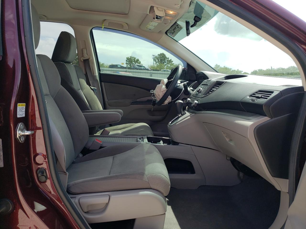 Photo 5 from auction – 2013 HONDA CR-V EX with VIN 5J6RM3H55DL048721
