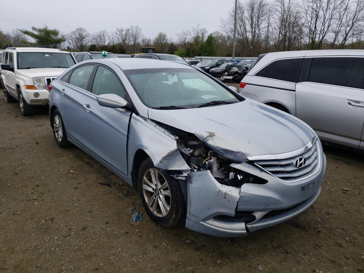 HYUNDAI SONATA GLS 2012 with VIN 5NPEB4AC6CH410020 - Photo from auction