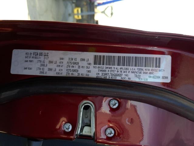 Photo 10 from auction – 2017 RAM 1500 SLT with VIN 3C6RR7LT6HG660697