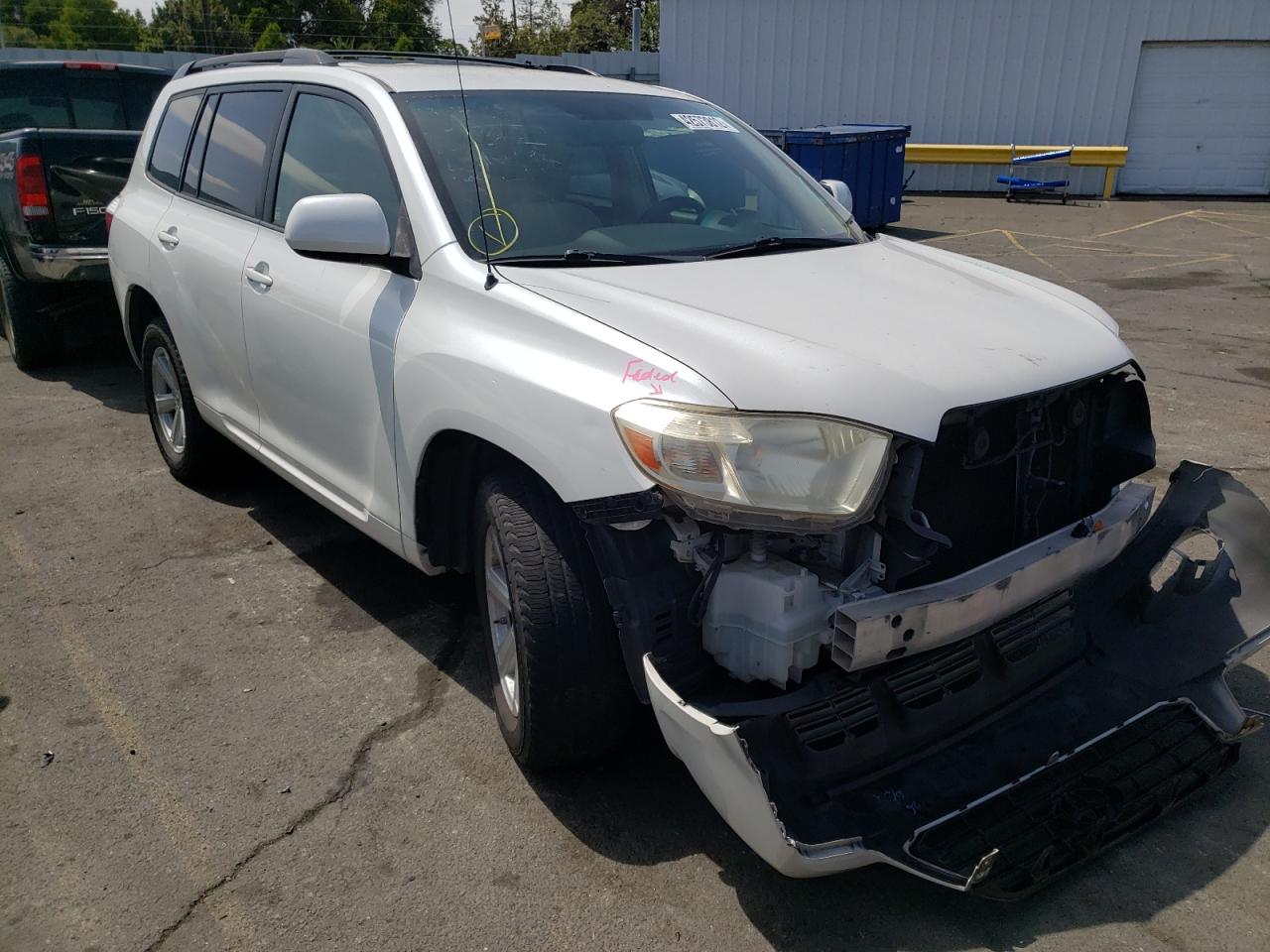 TOYOTA HIGHLANDER 2009 with VIN JTEDA41A992006065 - Photo from auction