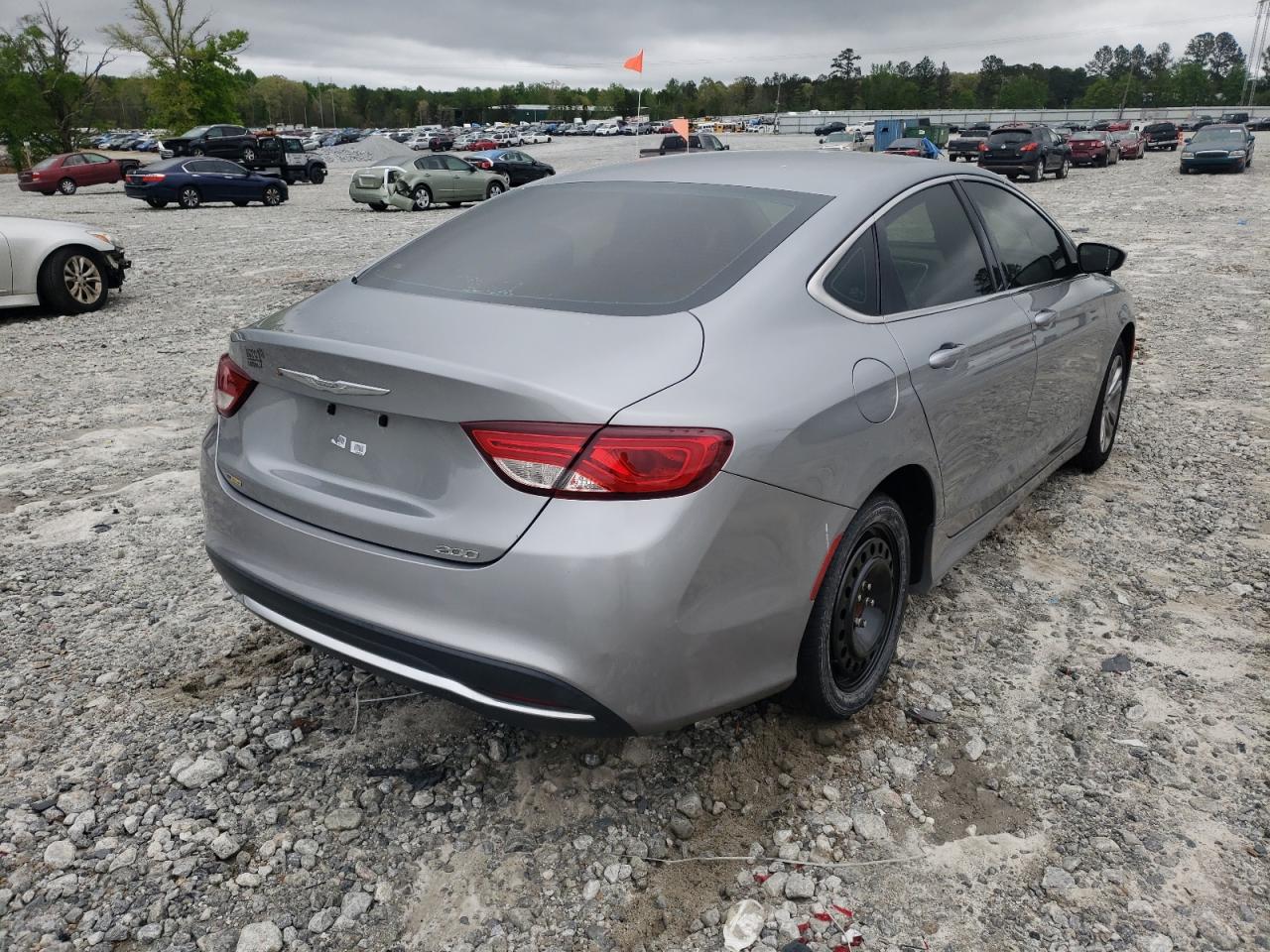 Photo 4 from auction – 2015 CHRYSLER 200 LIMITE with VIN 1C3CCCAB0FN620918