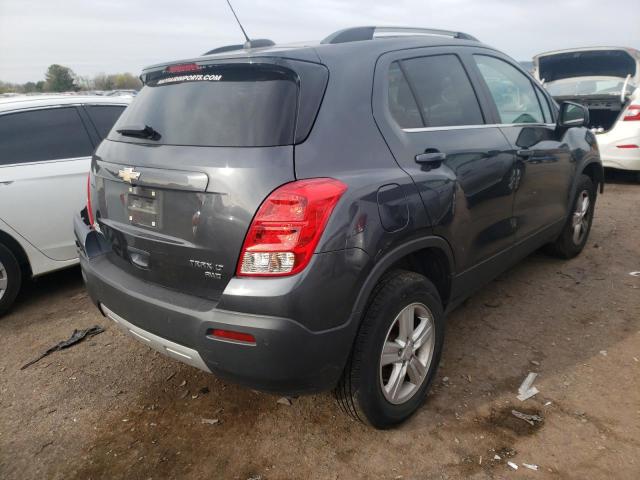 Photo 4 from auction – 2016 CHEVROLET TRAX 1LT with VIN 3GNCJPSB5GL275725