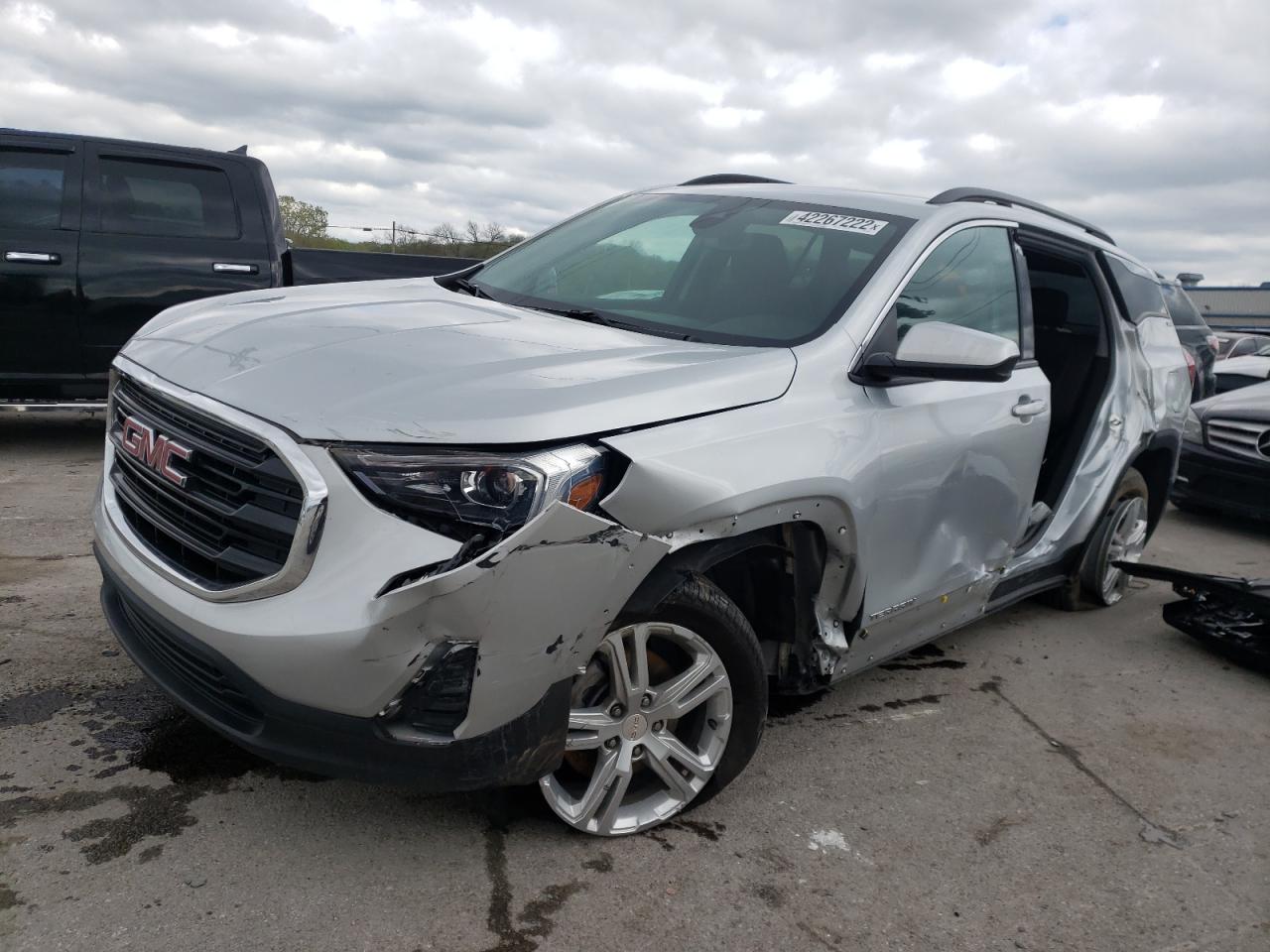 Photo 2 from auction – 2020 GMC TERRAIN SL with VIN 3GKALMEV4LL335815