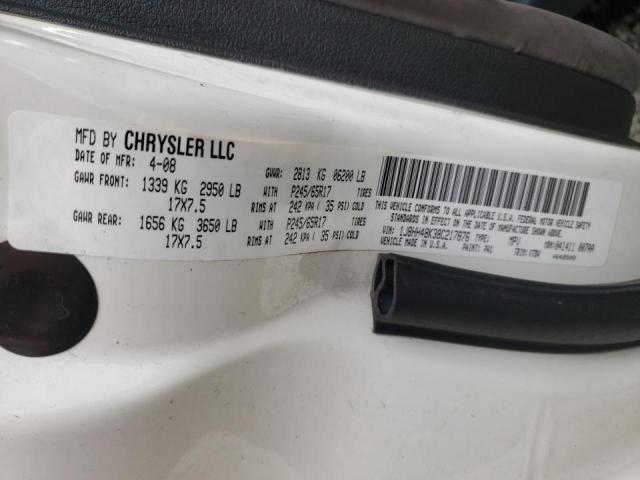 Photo 10 from auction – 2008 JEEP COMMANDER with VIN 1J8HH48K38C217876