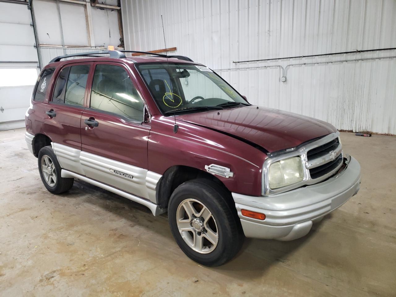 Photo 9 from auction – 2002 CHEVROLET TRACKER LT with VIN 2CNBJ634126918045