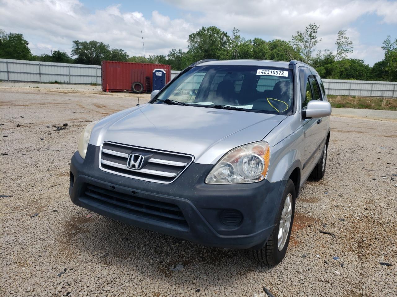Photo 9 from auction – 2006 HONDA CR-V EX with VIN JHLRD78846C018915