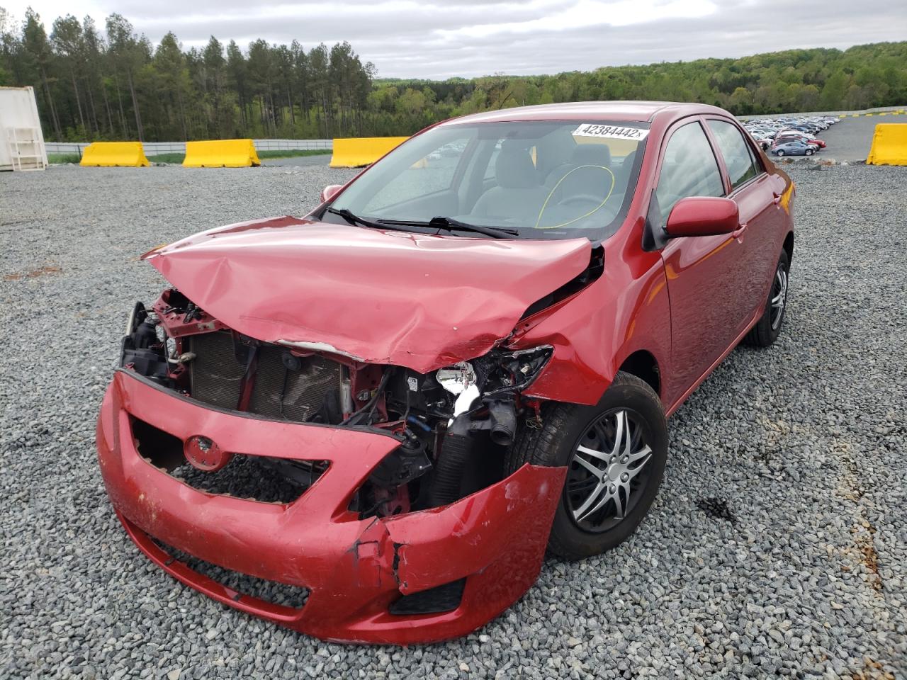Photo 2 from auction – 2009 TOYOTA COROLLA BA with VIN JTDBL40E099043698
