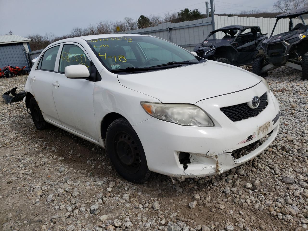 TOYOTA COROLLA BA 2009 with VIN 2T1BU40E49C115901 - Photo from auction