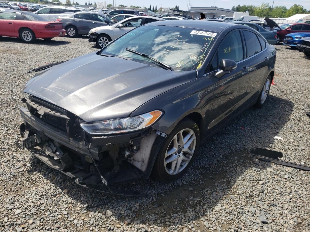 Photo 2 from auction – 2016 FORD FUSION SE with VIN 3FA6P0H7XGR247629